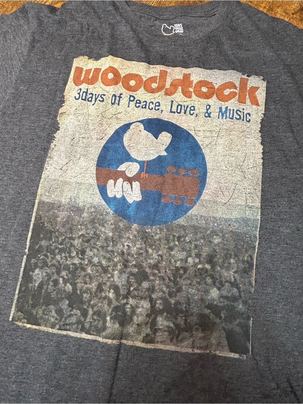 Woodstock Graphic Tee - Gray
